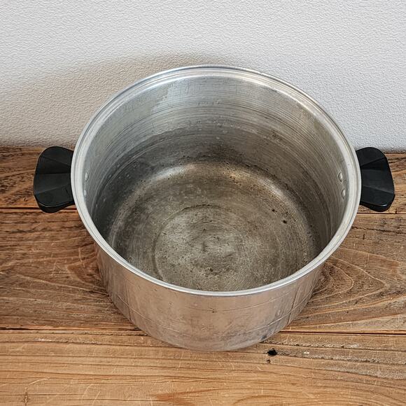 Comet Aluminum Steamer Pot Rice Pasta Cooker Vintage Mid Century 3 Piece Set USA - Picture 8 of 10